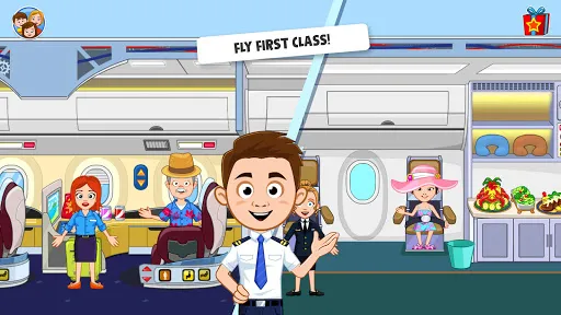 My Town Airport games for kids | Games | XWorld