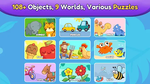 Baby Puzzle Games for Toddlers | 游戏 | XWorld