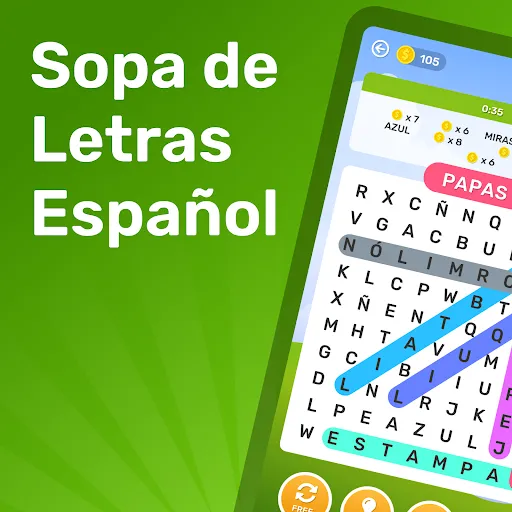 Sopa de Letras Español | juego | XWorld