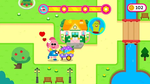 Kreasi Seru Bunga Cocobi -anak | Permainan | XWorld