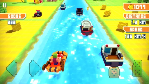 Blocky Highway: Traffic Racing | Games | XWorld