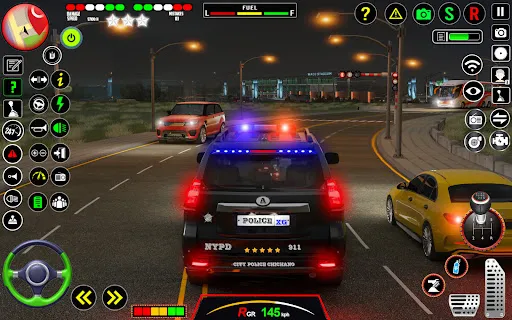 policía auto conduciendo juego | juego | XWorld