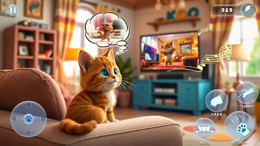 brincadeira de gato mau avó | Jogos | XWorld