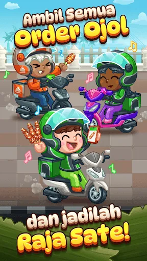 Tukang Sate VS Ojol Rush | Permainan | XWorld