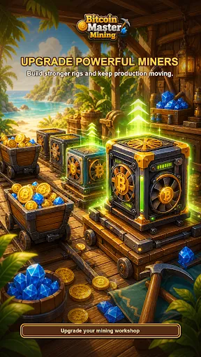 Bitcoin Master BTC Mining Game | Permainan | XWorld