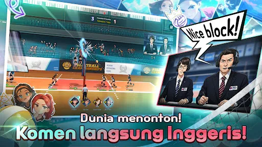 VolleyGirls: Voli Menengah | Permainan | XWorld