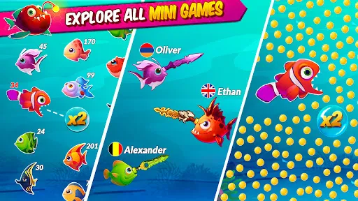 juegos de tiburones de pesca | juego | XWorld