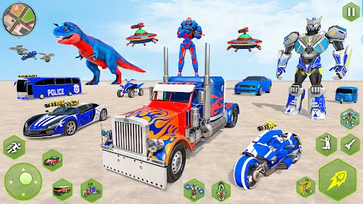 Truck Game - Car Robot Games | Permainan | XWorld