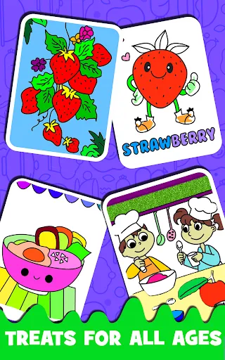 Fruits Coloring book Kids Draw | Games | XWorld