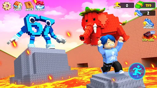 Brainrot Survive: Lava Escape | 游戏 | XWorld