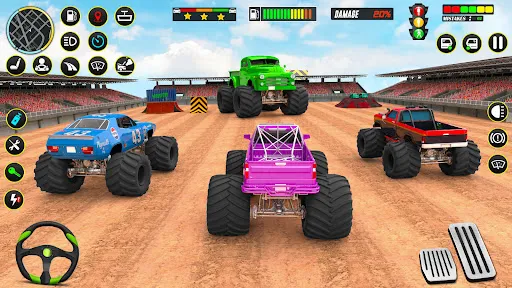 Demolition Monster Truck Games | Игры | XWorld