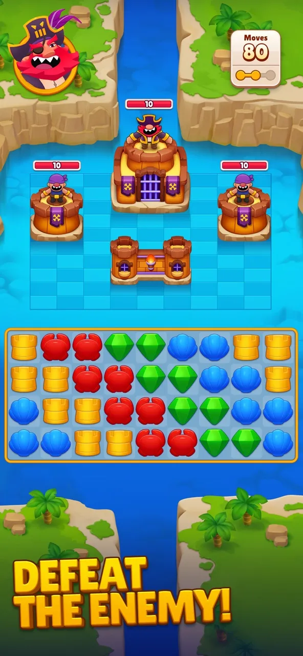 Pirate Match: Adventure Puzzle | Games | XWorld