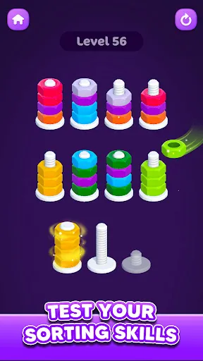 Nut Sort: Color Match Game | 游戏 | XWorld