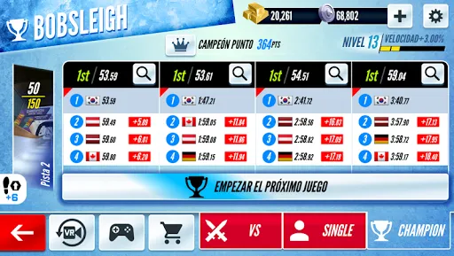 Sleigh Champion  Winter sports | juego | XWorld