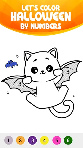 Coloring by Number: Halloween | Games | XWorld Coloring by Number: Halloween | Games | XWorld