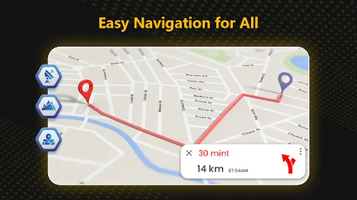 GPS Карты - Навигация | เกม | XWorld