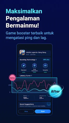 GearUP Game booster: Anti lag | Permainan | XWorld