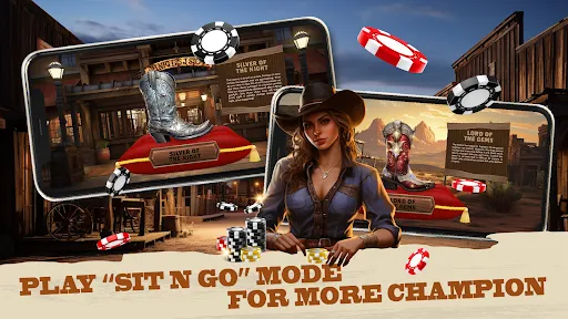 Poker Texas Hold'em Cowboys | Permainan | XWorld