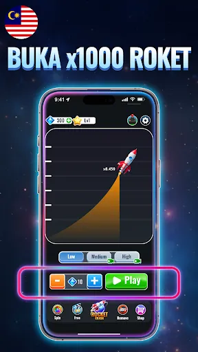 Crash Rocket - Win & Crash | Permainan | XWorld