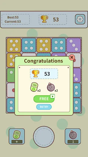 Merging Dice | Permainan | XWorld