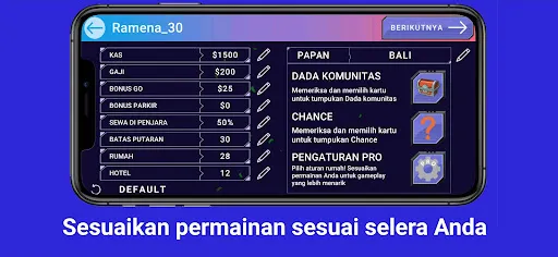 Quadropoly: monopoli Indonesia | Permainan | XWorld