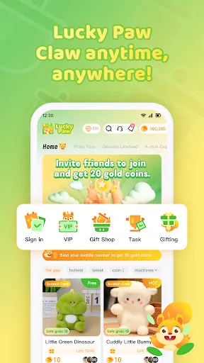 Lucky Paw - Live Claw Machine | Permainan | XWorld