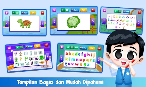 Aplikasi Belajar Anak TK PAUD | Permainan | XWorld