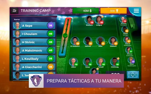 WSM - Women's Soccer Manager | juego | XWorld