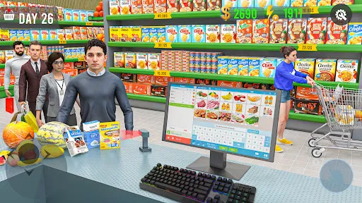 Manajer toko besar supermarket | Permainan | XWorld