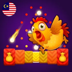 XWorld | Chicken Cross - Falling Balls
