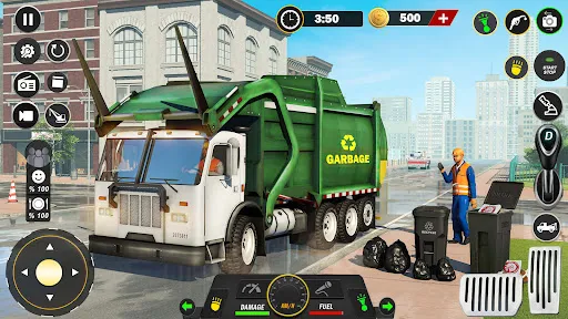 Trash Truck Game Offline Games | Permainan | XWorld