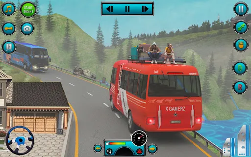Mini Bus Driving Bus Games 3D | Permainan | XWorld