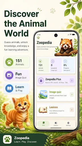 Zoopedia Animal Quiz Game | 游戏 | XWorld