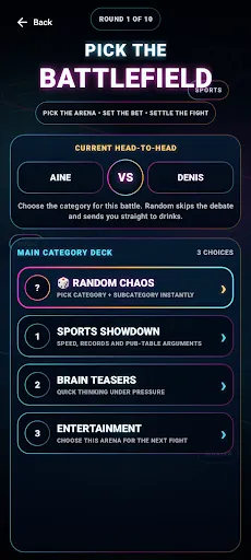 HeadtoHead Party Drinking Game | Games | XWorld HeadtoHead Party Drinking Game | Games | XWorld