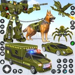 XWorld | Ambulance Dog Robot Mech wars