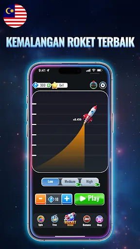 Crash Rocket - Win & Crash | Permainan | XWorld