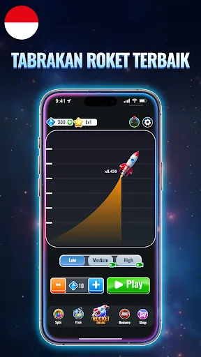 Crash Rocket - Win & Crash | Permainan | XWorld