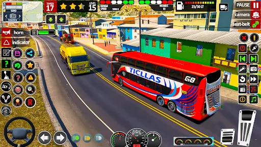 เกมขับรถบัสออฟโรดจริง 2024 | เกม | XWorld