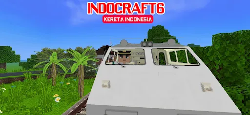 INDOCRAFT 6 : Kereta Indonesia | Permainan | XWorld