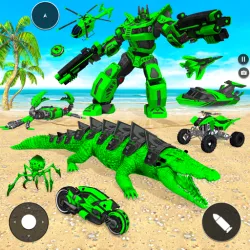 XWorld | Crocodile Animal Robot Games