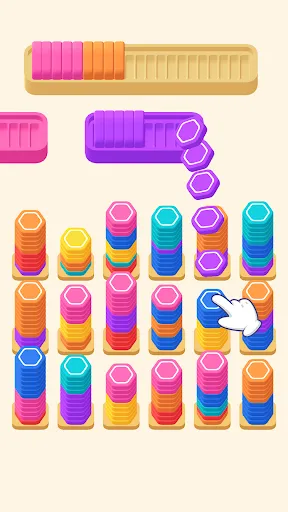Pencil Stack Color Sort | Игры | XWorld