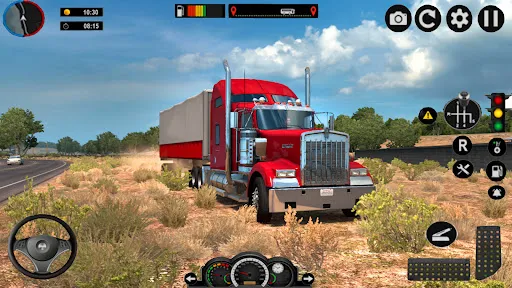 American Semi Truck Game Sim | juego | XWorld