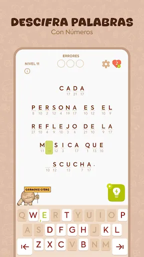 Cryptogram: Adivina la Palabra | juego | XWorld