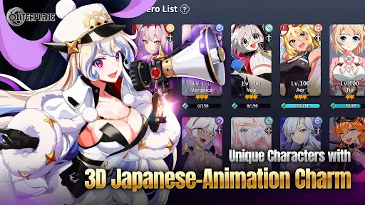 OUTERPLANE - Strategy Anime | Games | XWorld