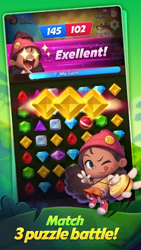 JungleGem Match : PvP Match3 | Games | XWorld
