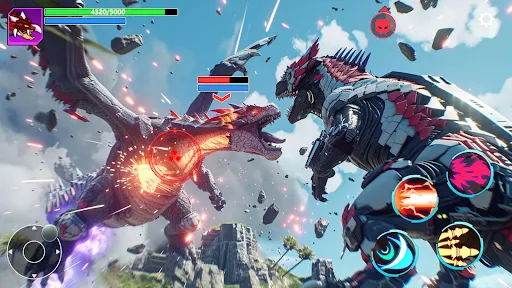 Mech War: Jurassic Dinosaur | Games | XWorld