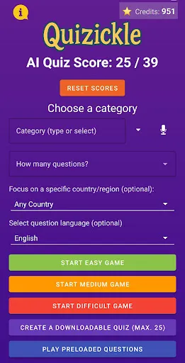 Quizickle: AI Trivia Quiz | 游戏 | XWorld Quizickle: AI Trivia Quiz | 游戏 | XWorld