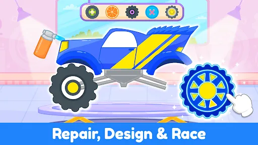 Monster Truck Kids Car Games | 游戏 | XWorld