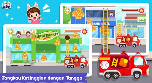 Pemadam Kebakaran Dunia Secil | Permainan | XWorld