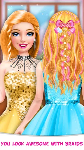 Braided Hair Salon MakeUp Game | Games | XWorld